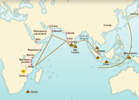 Le commerce dans l’océan Indien au XVe siècle