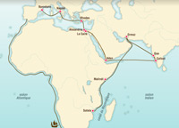 Le voyage de Pêro da Covilhã