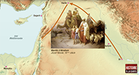 Le cadre géographique de la saga d’Abraham
