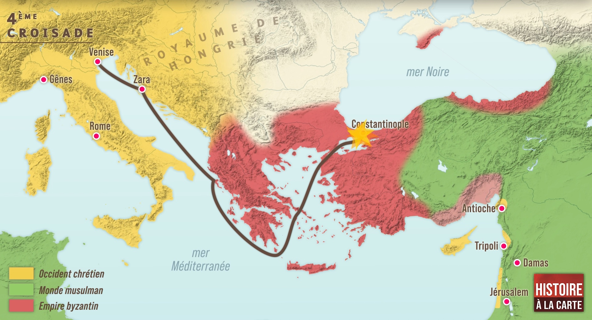 La quatrième croisade