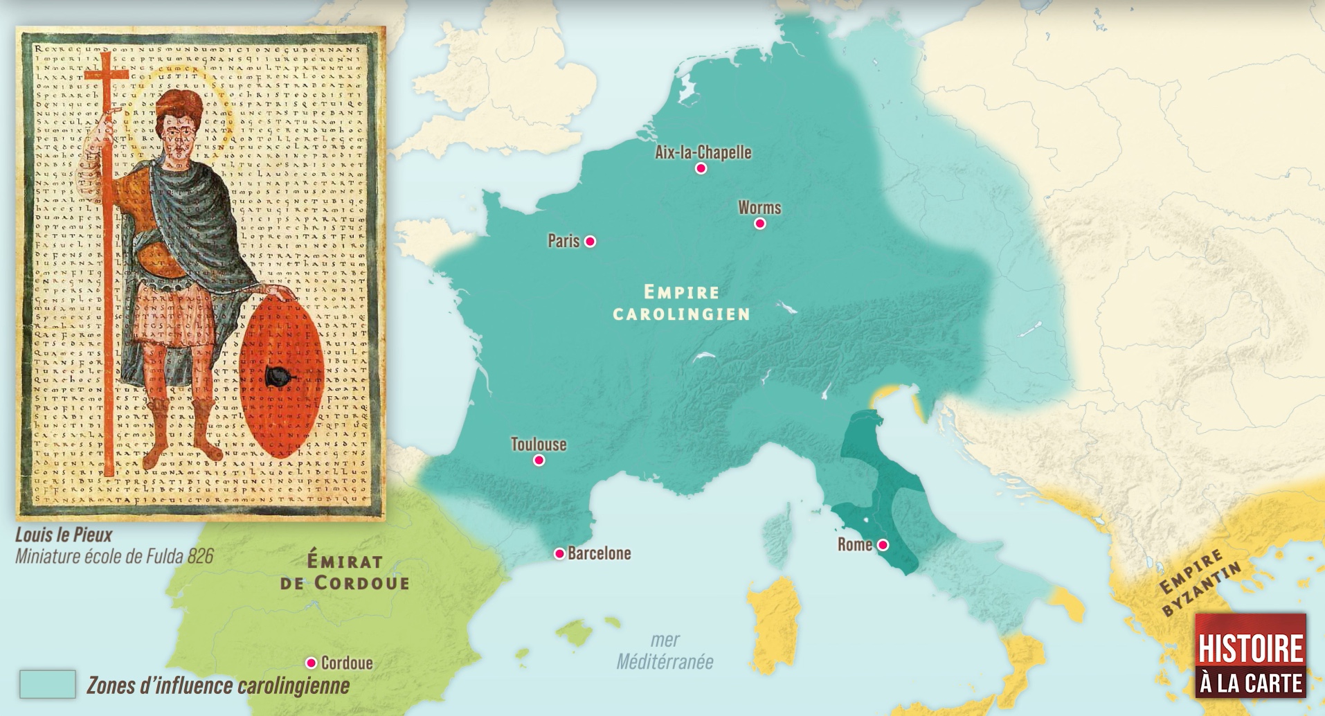 L’empire carolingien