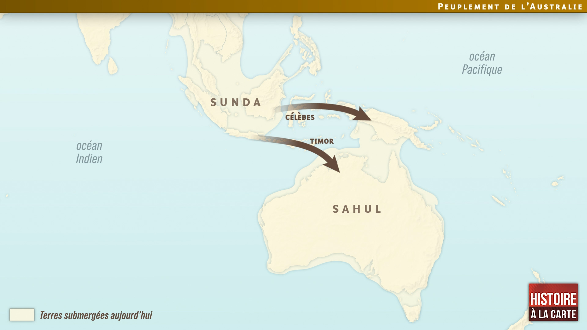 Le peuplement de l'Australie