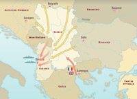 Le front des Balkans septembre-novembre 1918