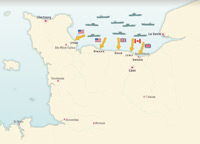 Le débarquement et la bataille de Normandie juin - août 1944
